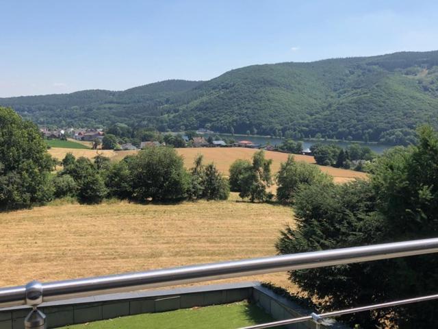 Seeblick Oase Obermaubach Esterno foto